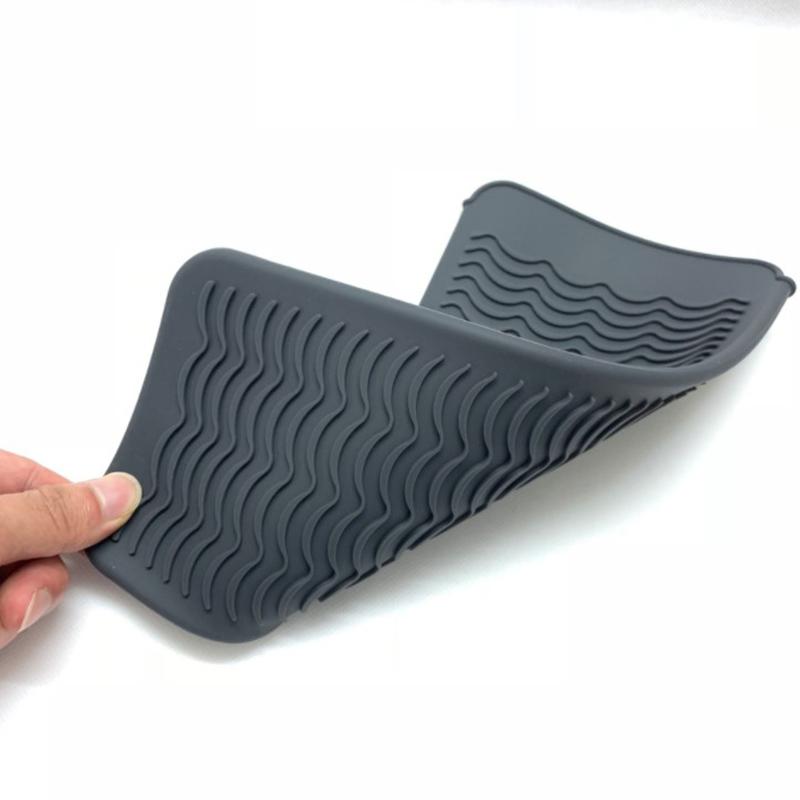 Insulation Mat Silicone Non-Slip Heat Resistant Mat Storage Pouch