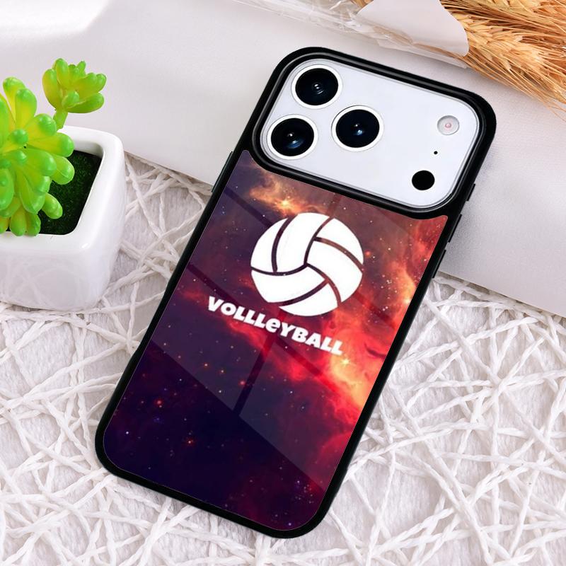 Volleyball Sport Shockproof Phone Case for iPhone 17 Air 16e 15 11 12 14 13 Pro Max Cover Coque
