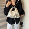 Schoolbag Large-capacity Commuter Tote Bag Women's 1011 New Casual Niche Design Single Shoulder Messenger Bag Three-purpose Bag Backpack