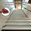 1 Stück 78,74 Zoll Anti-Rutsch-Matte für Treppen Eckschutz Außen-Stufentapes Nasen Anti-Rutsch-Vinyl-Stufen Bodenkantenleiste PVC Sta
