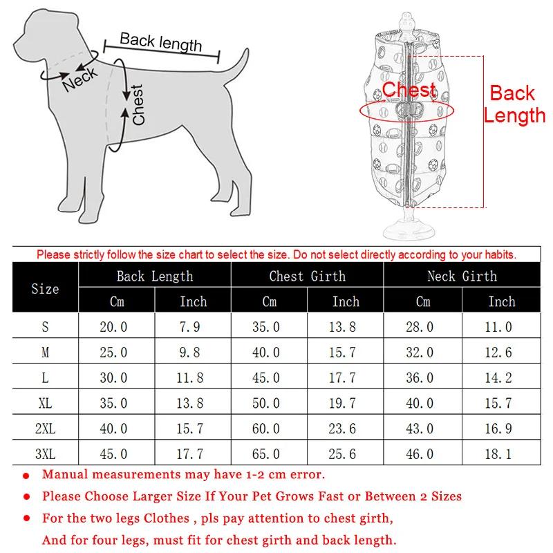 Dog Jacket Winter Clothes For Small Medium Dogs Cats Windproof Puppy Coat Waterproof Vest Cozy Clothing Chihuahua French Bulldog