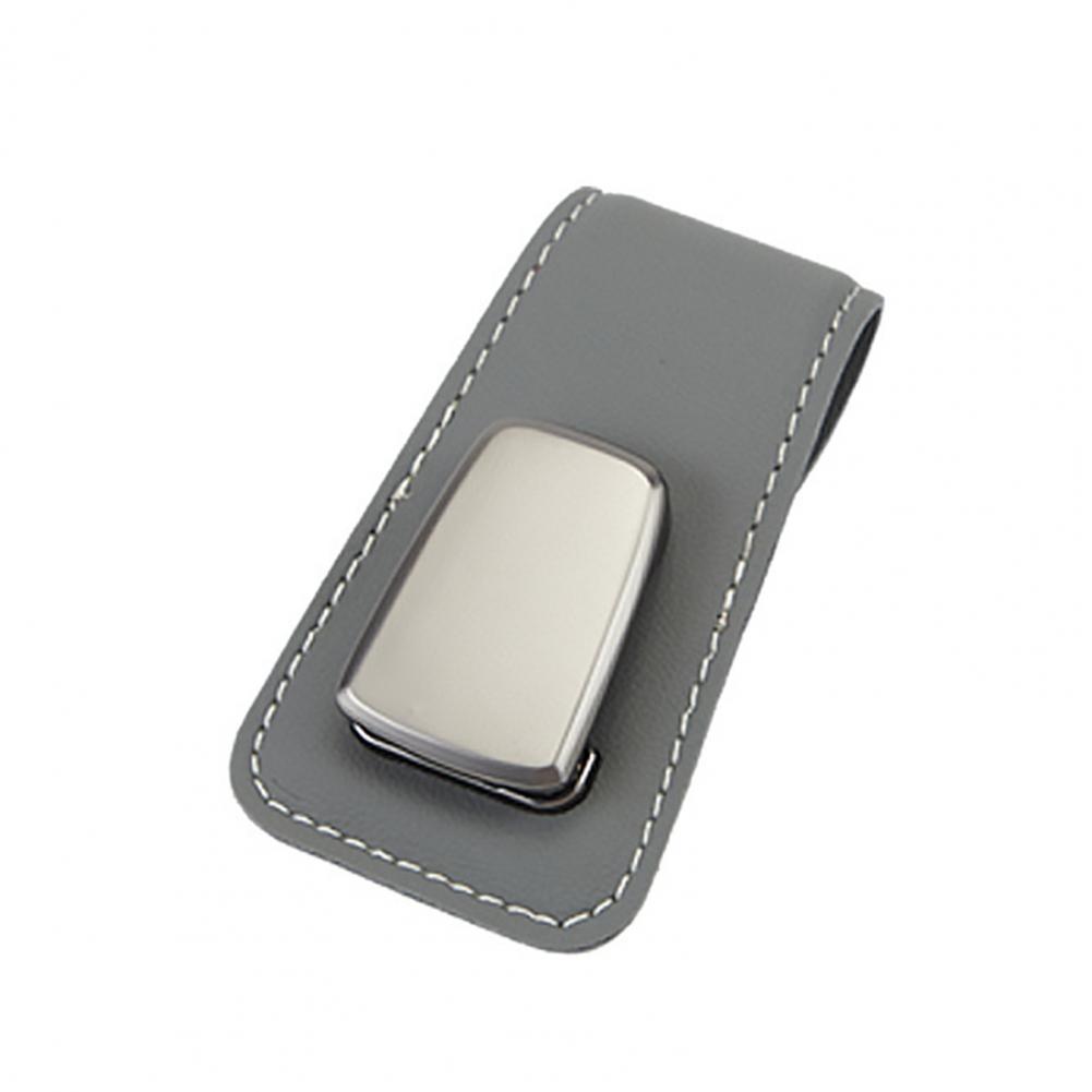 Magnetic Leather Eyeglass Hanger Clip Universal Car Sunglasses Holder Magnetic Eyeglass Hanger Clip For Cars Ticket Card Clip