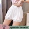 Women's Ice Silk Lace Trim Safety Shorts - Summer Thin, Loose Leggings