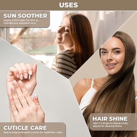 100% Plant Based Pure & Natural Macadamia Oil for Skin and Hair with Glass Dropper | Perfect Macadamia Nut Oil for Skin Moisturization