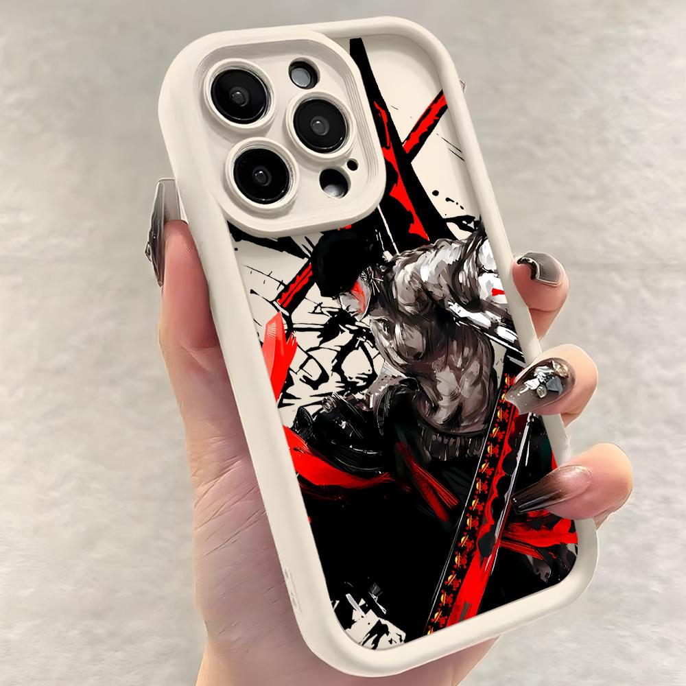 Ones Pieces Luffys Zoros Phone Case for iPhone 17e 17 16e 16 15 14 13 12 11 Air Pro Max Mini XR XS X 7 8 6 6s Plus Soft TPU
