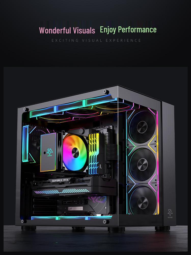 SNOWMAN EK120 ARGB 120mm Prism CPU Cooling Fan