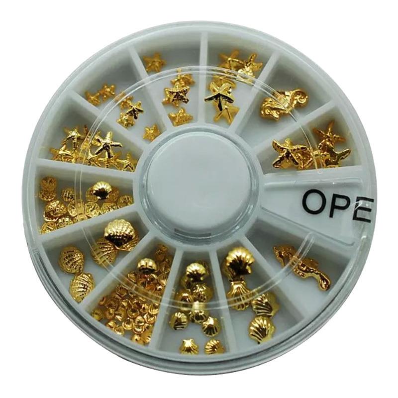 Buy Practical Ocean Series Rivet Nail Stickers 20g/Box Sea Horse ...