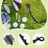 Golf Club Brush Cleaning Tool Comfortable Grip Putting Golfing Equipment Easily Attached To Bag