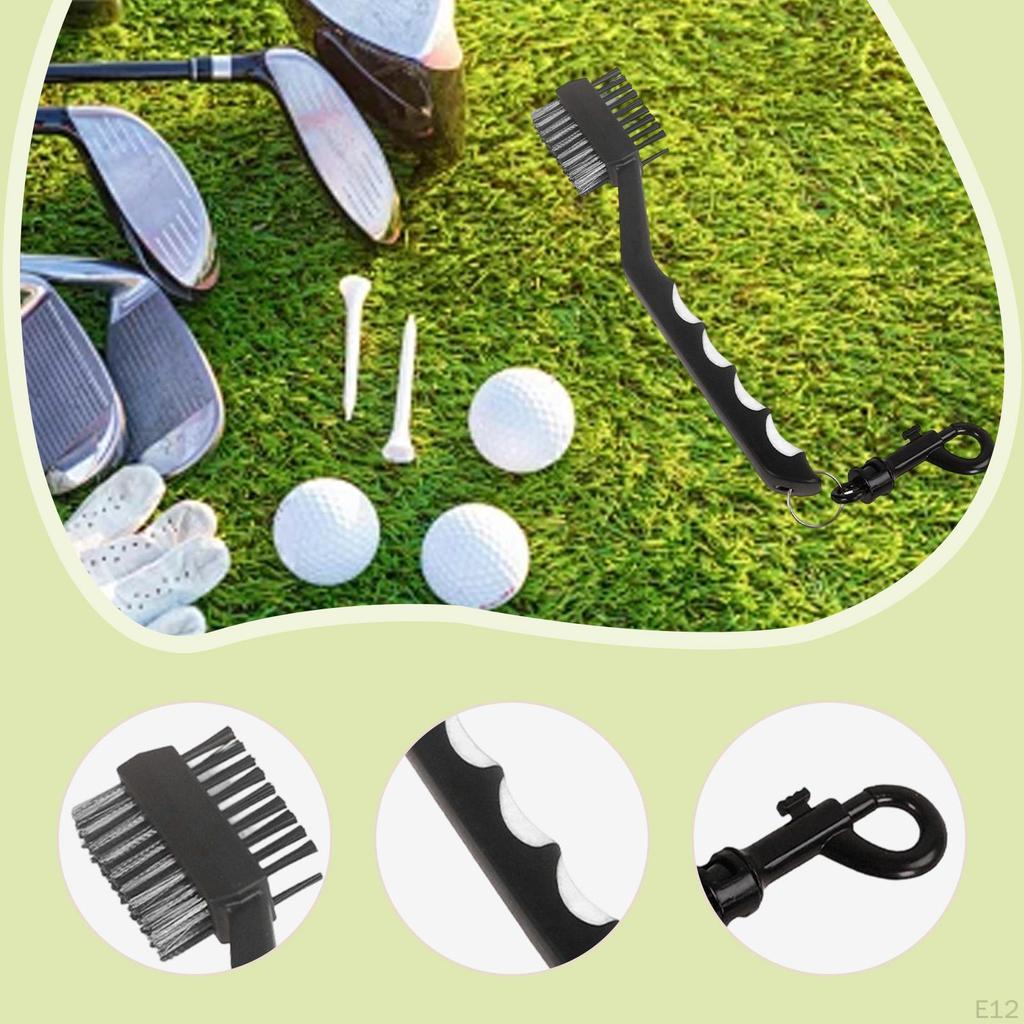Golf Club Brush Cleaning Tool Comfortable Grip Putting Golfing Equipment Easily Attached To Bag