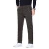 Men's Thermal Velvet Stretch Casual Pants - Thick, Soft, One-Piece Design