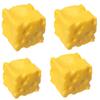 Squishy Square Cheese Squeeze Toys Slow Rebound Push Stress Relief Sensory Toy Soft Butter Cheese Fidget Toy Christmas Present