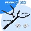 Detachable Universal Ice Hockey Chin Strap Quick Release Hockey Helmet Chin Strap Adjustable Sports Strap Enduring