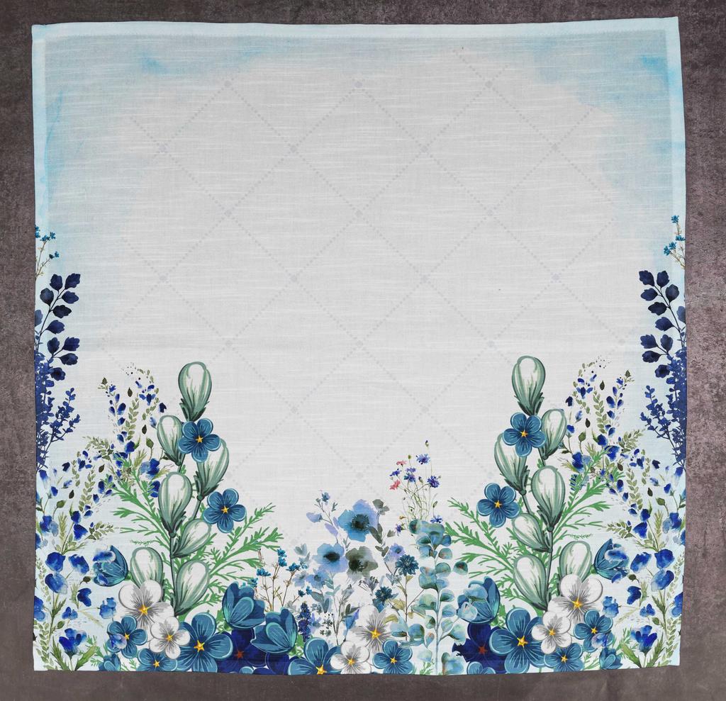 Vargottam Luxury Collection Dinner Table Linen Decor Cotton Napkin Printed Fabric Reusable Napkins Set Of 12, 20   X 20   - Asian