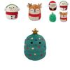 Squishmallow Plush Toy Santa Claus Soft And Cuddly Xmas Stuffed Animal Doll For Kids Birthday Gift