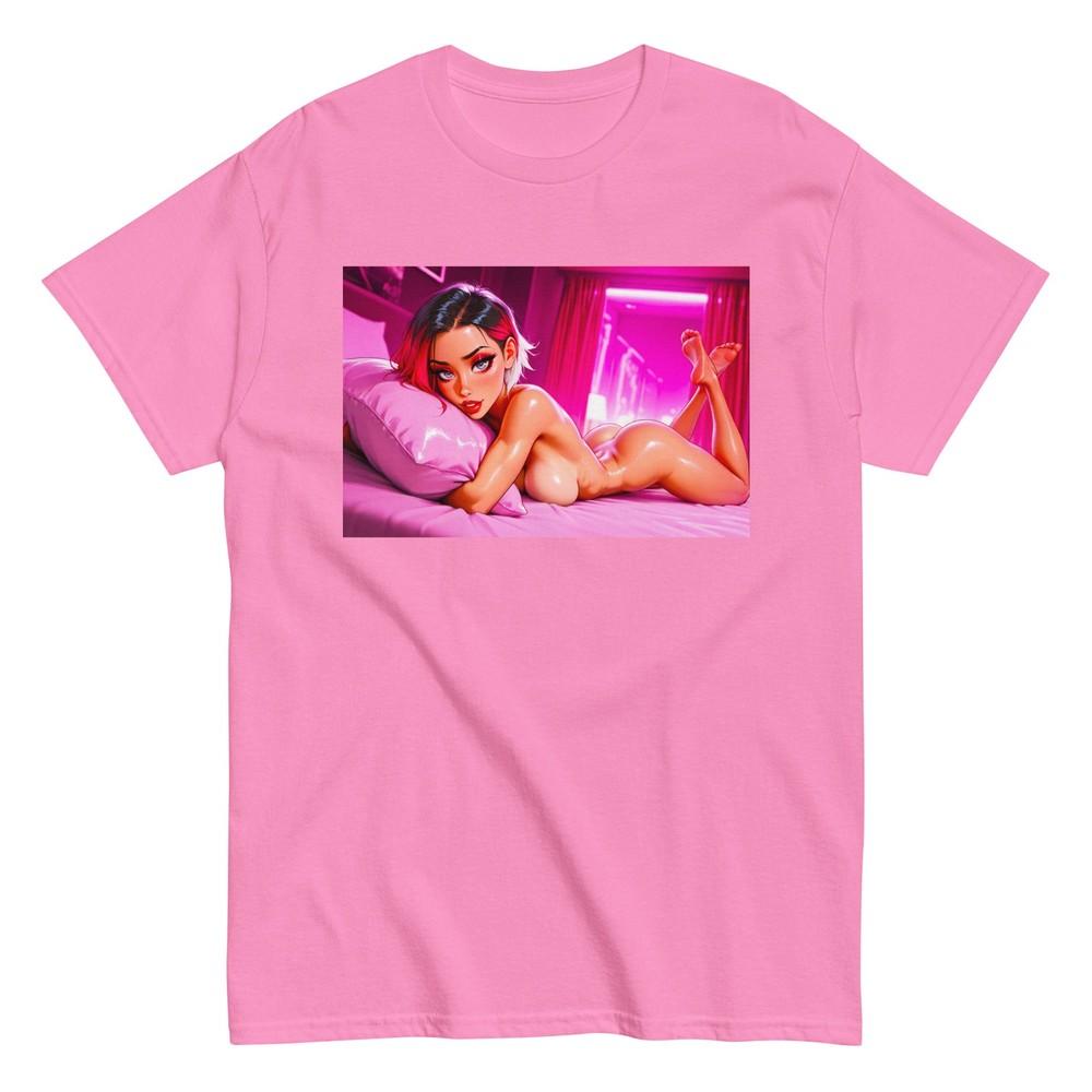Hot Ecchi Anime Girl Hentai Sexy Manga Waifu Short-Sleeve Unisex T-Shirt