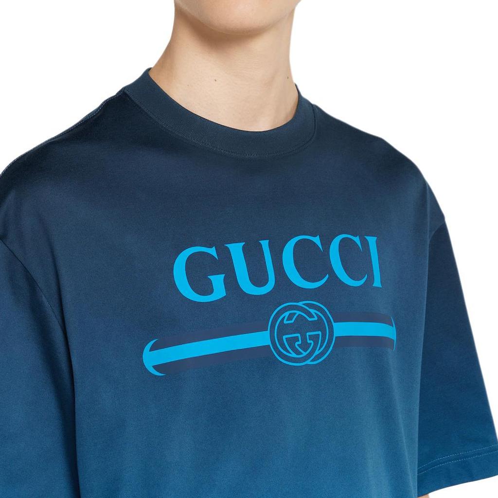 Gucci Technical Cotton Jersey T-shirt with Print 798115-XJHEU-4804