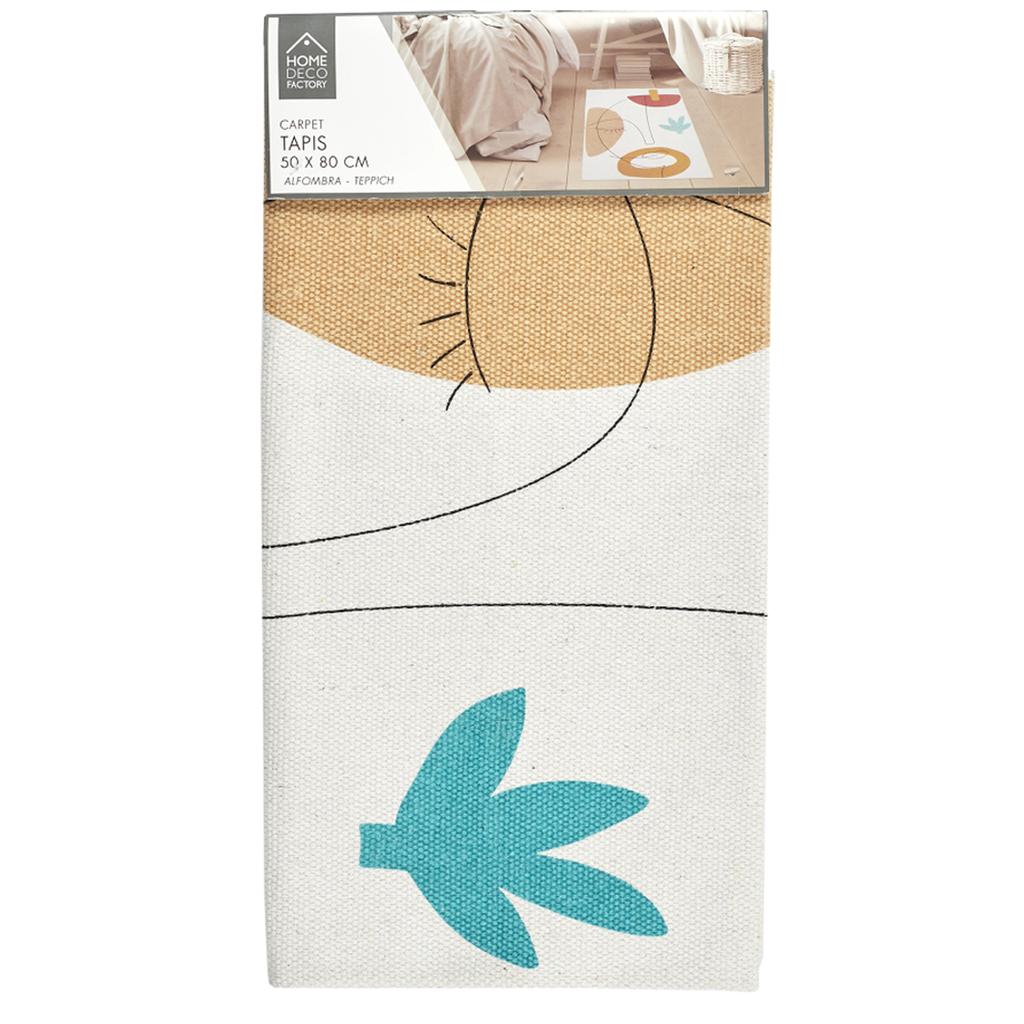 Les Trésors De Lily [A2285] - Baumwollteppich 'Arty' mehrfarbig - 80x50 cm