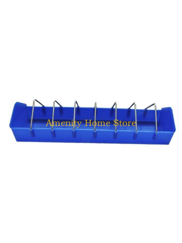 

F26C Chick Feeder Durable Plastic Through Pigeons Waterer 750g Dispenser for Birds Small Poultry Easy to Disassemble CN