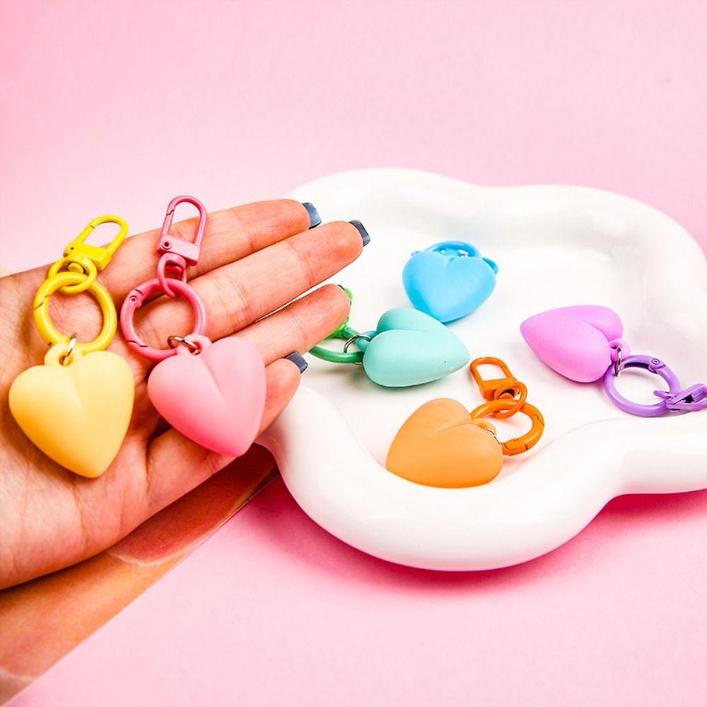Connecting Ring Snap Lobster Clasp Hooks Candy Color Carabiner Keychain Clips  Handmade