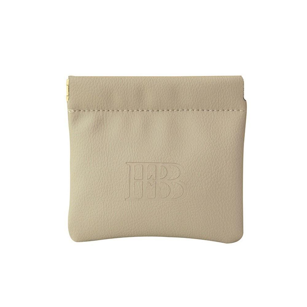 

Jewelry Storage Bag Lipstick Storage Bag Mini Earphone Bag Cosmetic Bag Earphone Protective Sleeve бежевый