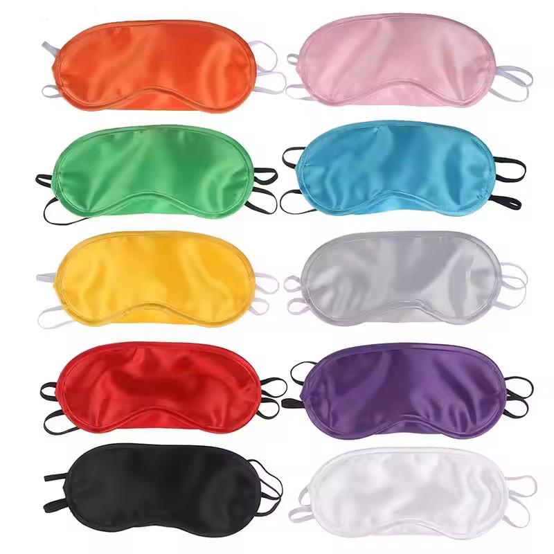 1/5pcs Disposable Eyeshade Sleep Mask Polyester Shading Lightweight Breathable Portable for Travel Noon Break Supplies TMZ