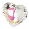 Heart Prism Ornaments Exquisite Polished Surface Hanging Heart Suncatcher Prism Pendant for Christmas Decoration Photographic Ornament Rainbow