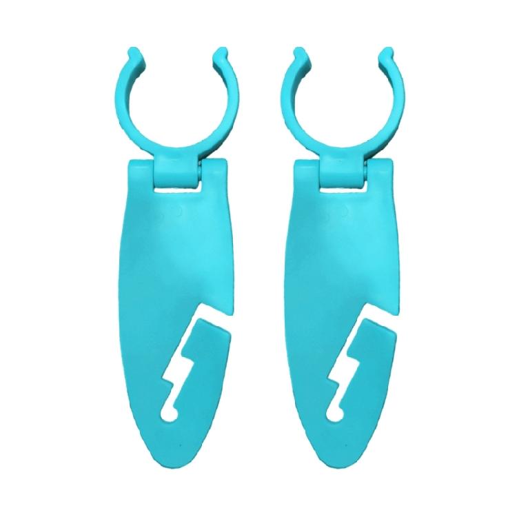2 Stück Sichere Befestigungsklemmen Halter Paddelbrett Zubehör Einfache Montage Stand Up Paddle Board Clips Kunststoffhalter