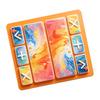 Game Night Essentials Fidget Trading Board Mat, Non-Slip Rubber 18" x 16" Portable with Markers Accept Add Reject for Toys Party Supplies