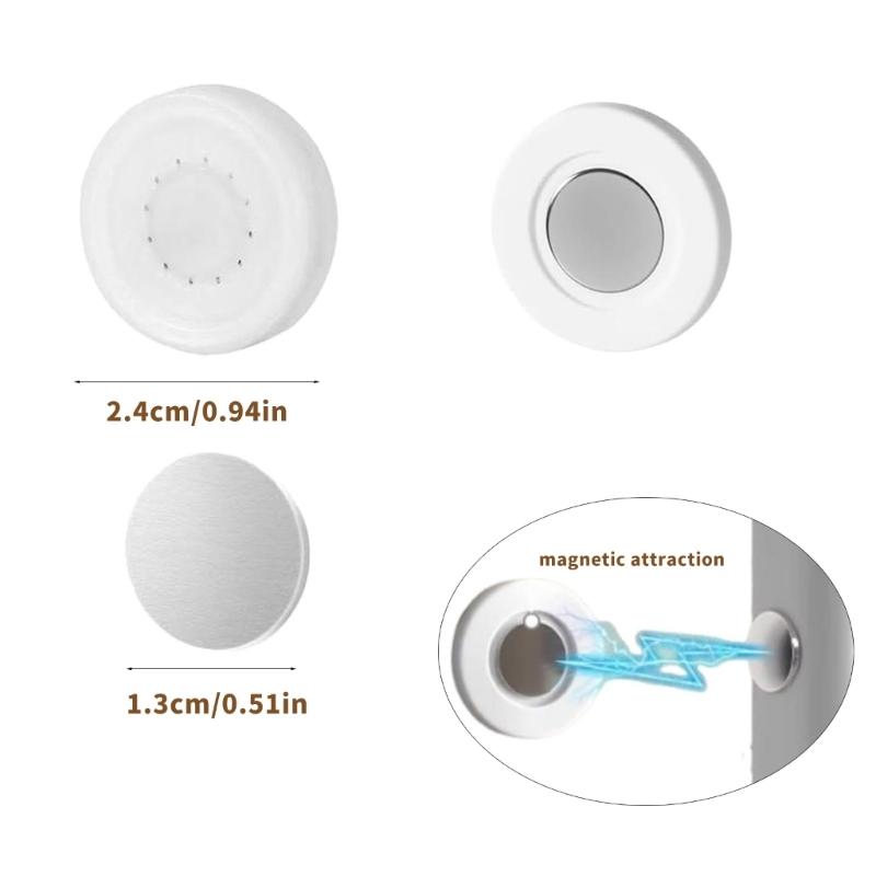 10pcs Multi Purpose Remote Holder Magnetic Mount Rack for Audios and Air Conditioner Controllers for Home Use