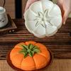 Adjustable Thickness 500G Cantonese Mooncake Mold Pumpkin/Persimmons Pattern Cookie Stamp  Home
