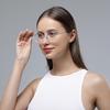 Women's Ultra-Light Pure Titanium Glasses Frame - 2025 Round Face Summer Style