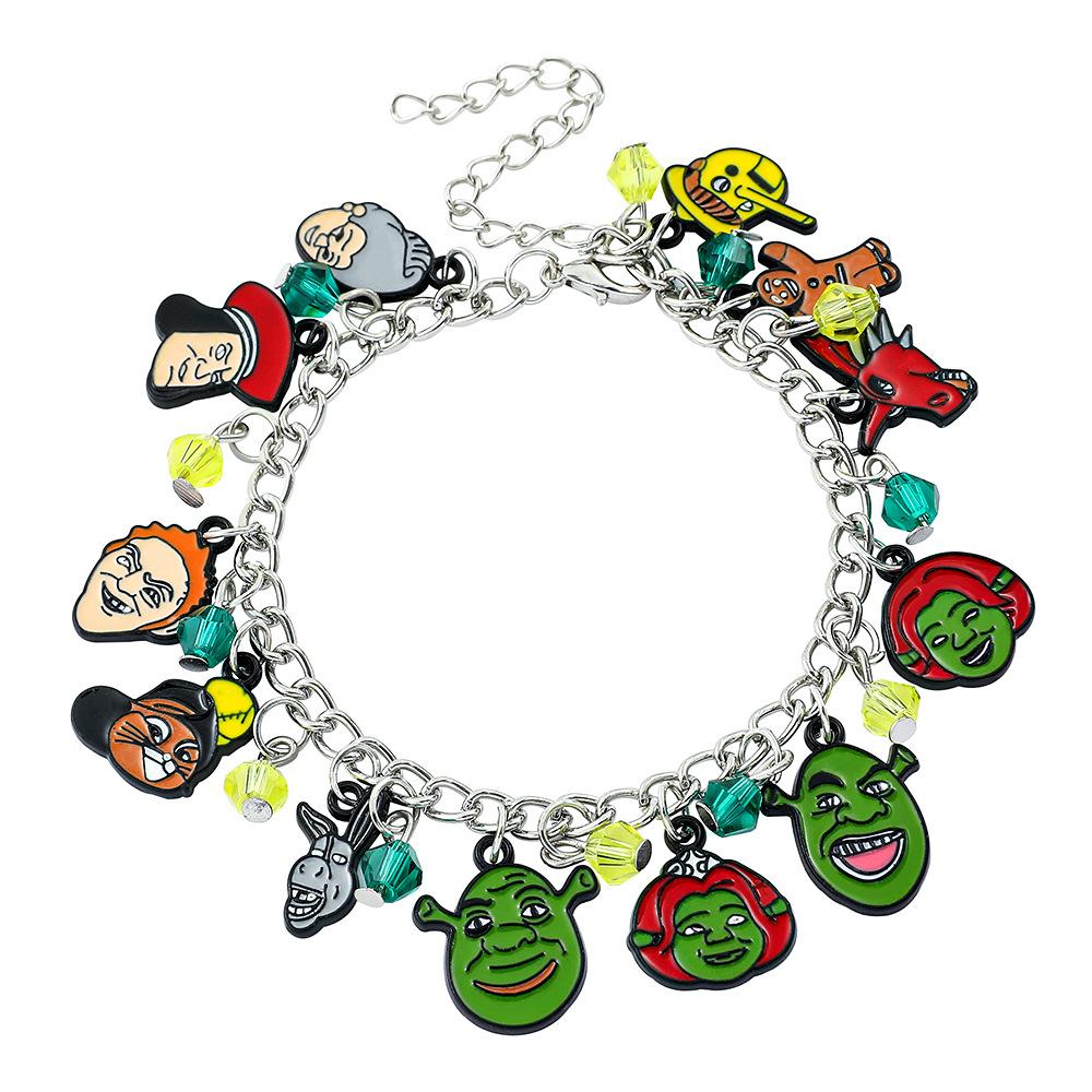 Halloween Anime Cartoon Theme Adjustable Superhero Character Bracelet Accessory