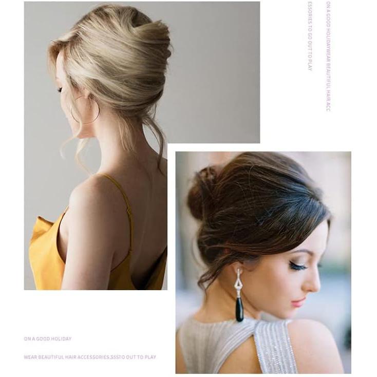 TY Planning Hair Accessory Comb for Updos, Elegant & Cute Plastic Hair Stick for Stylish Hair Arrangements (L) - 9.7cm