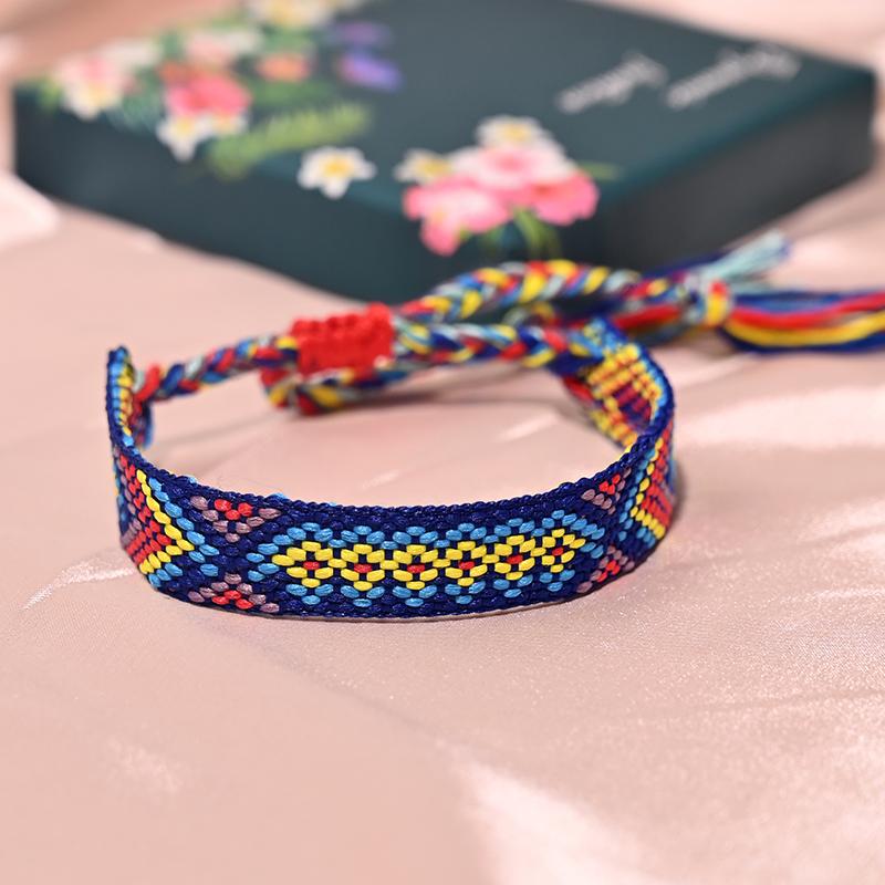12 Kleuren Bohemia Vriendschap Kwastje Armband voor Vrouwen Mode Katoenen Touw Weven Zomer Strand Boho Meisjes Armbanden