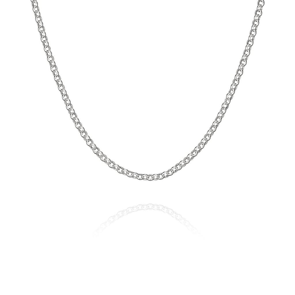Plus Silver Necklace 112144320034 4.C.Homme Men's