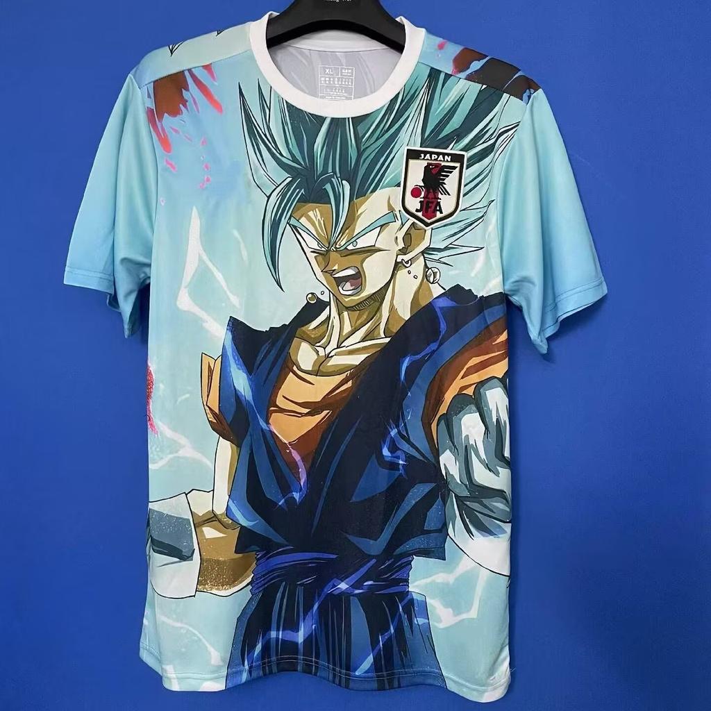 Japan National Football Jersey Anime Manga Short-sleeved Football Jersey Japan National Team Jersey