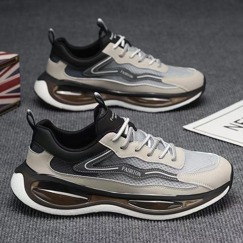 Men's shoes for spring and autumn leisure running  sports shoes for teenagers and students