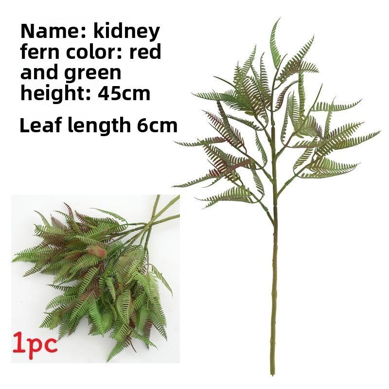 Synthetische Farnblattpflanze für Innendekoration und Fotoszenen
