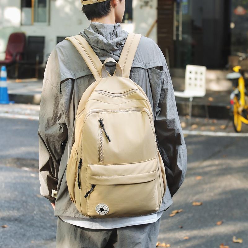 Schoolbag Campus Style School Bag Junior High School Students Autumn and Winter New Japanese Simple Versatile High School Student Backpack Large