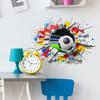 Personalized Broken Wall Football Bedroom Living Room Home Background Decoration Wall Sticker