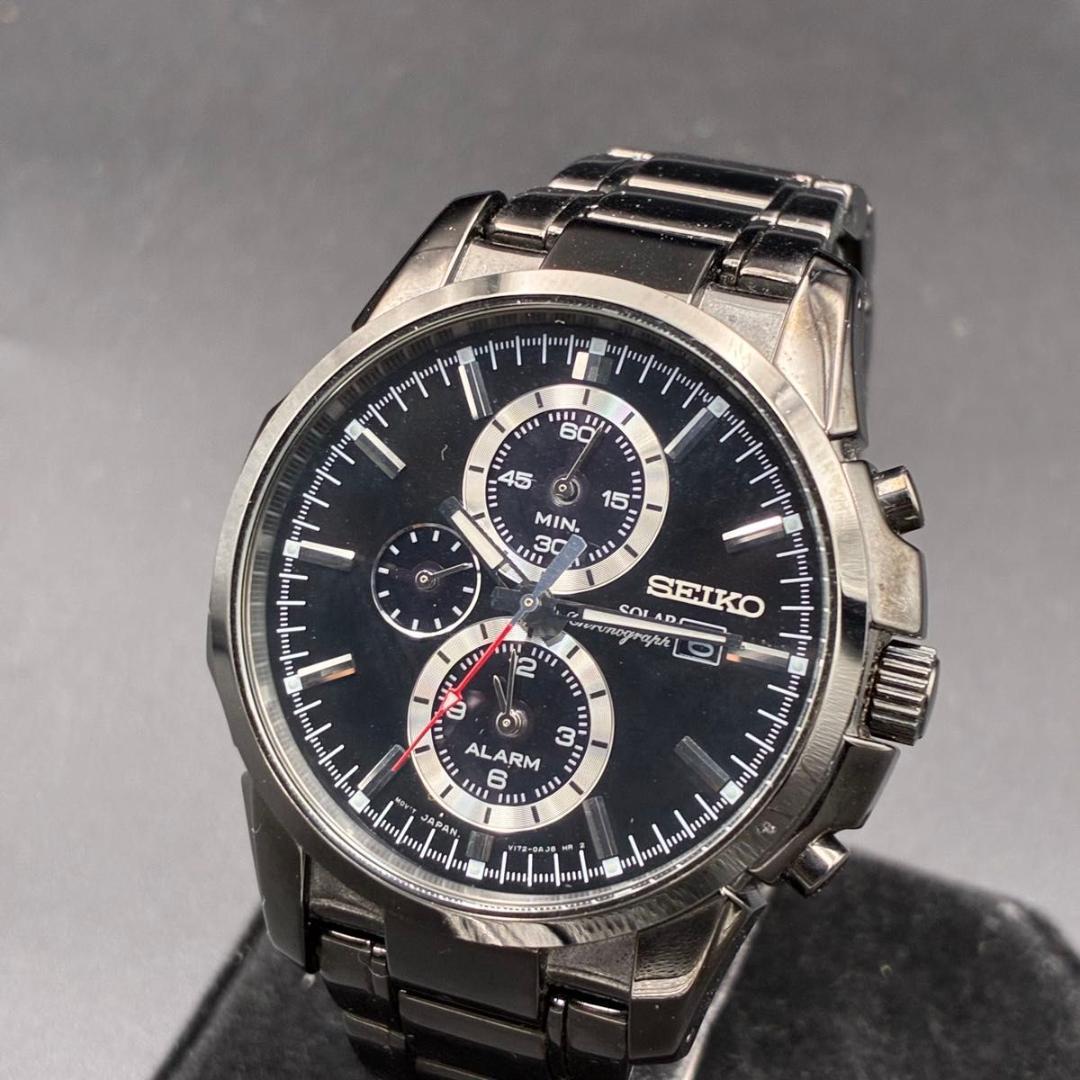 

[USED] SEIKO Seiko Chronograph V172-0AF0 361184 Solar