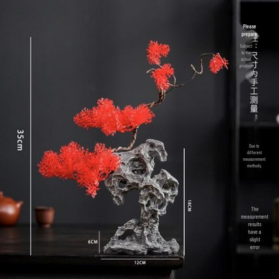 

Искусственный камень Тайху Декор для аквариума - Настольное и садовое украшение для бонсай Model A