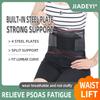 Adjustable Comfortable Orthopedic Medical Belts Back Brace Lumbar Support with Steel Support