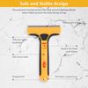 4 Pcs Cleaning Shovel Cutter Portable Paint Cleaning Knife with 40 Replacement SK5 Blade Glass Floor Tiles Scraper for Household