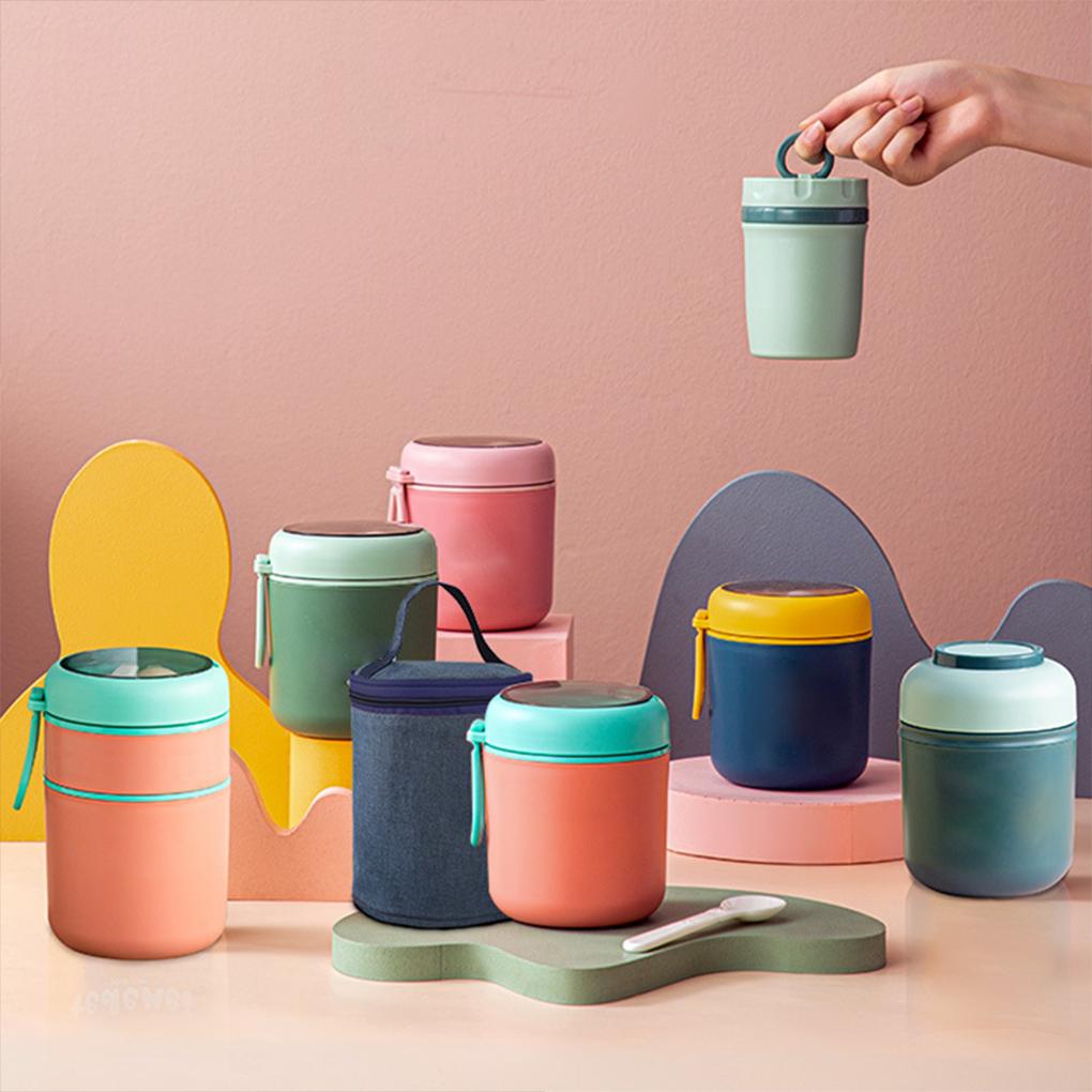 Stainless Steel Soup Flask Food Hot Anywhere Anytime Portable Soup Flasks For Hot Food Food Flask