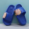 Breathable Black Wukong Childrens Slippers For Home Bathing And Comfort Indoor