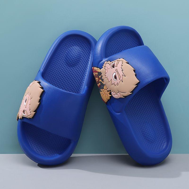 Breathable Black Wukong Childrens Slippers For Home Bathing And Comfort Indoor