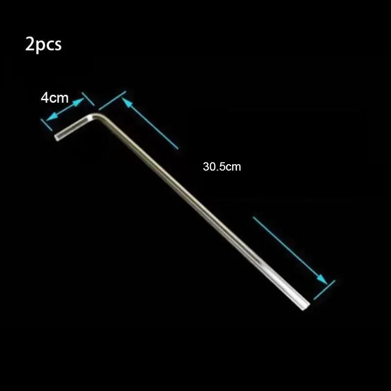 2pcs/lot 4mm Acrylic Aquarium Connector Straight U Shape Tube Elbow Fish Tank Air Pump Air Tube Filter Connecting Accessories