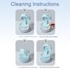 Aligner Cleaning Container Retainer Case with Mirror, Removal Tool, Brush, Leak-Proof Denture Invisible Braces Box Bath Holder, Dental for Orthodontic
