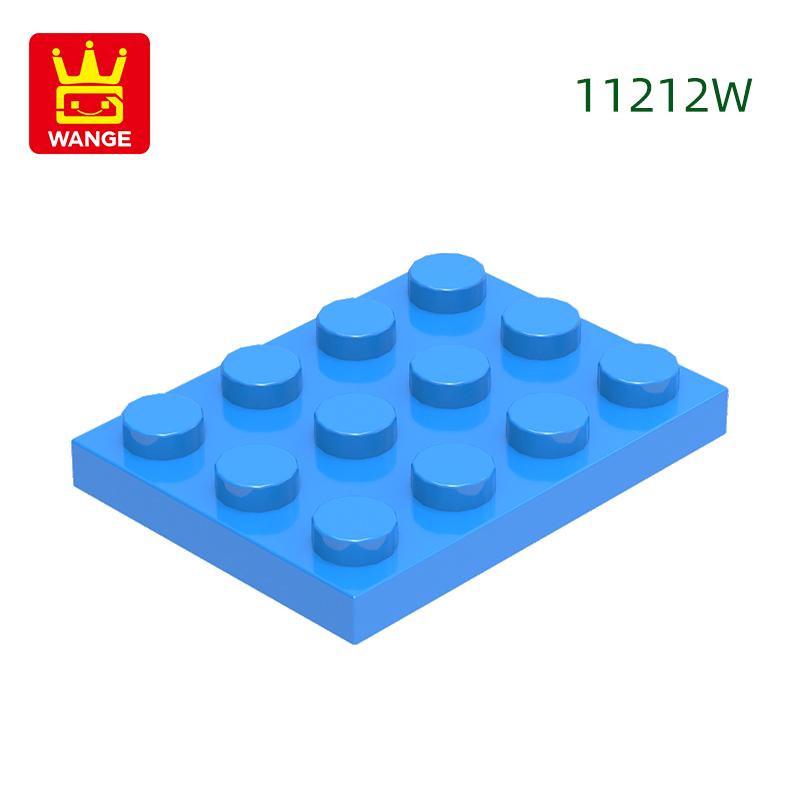Non-Toxic 61Pcs/Lot 11212W Plate 3 X 4 Building Block Moc Color Accessories Compatible With Brick Diy Children'S Toy Assembly Parts